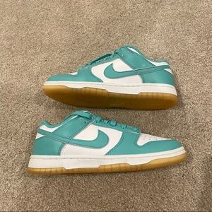 NEW Nike Dunk Low in Teal Womens